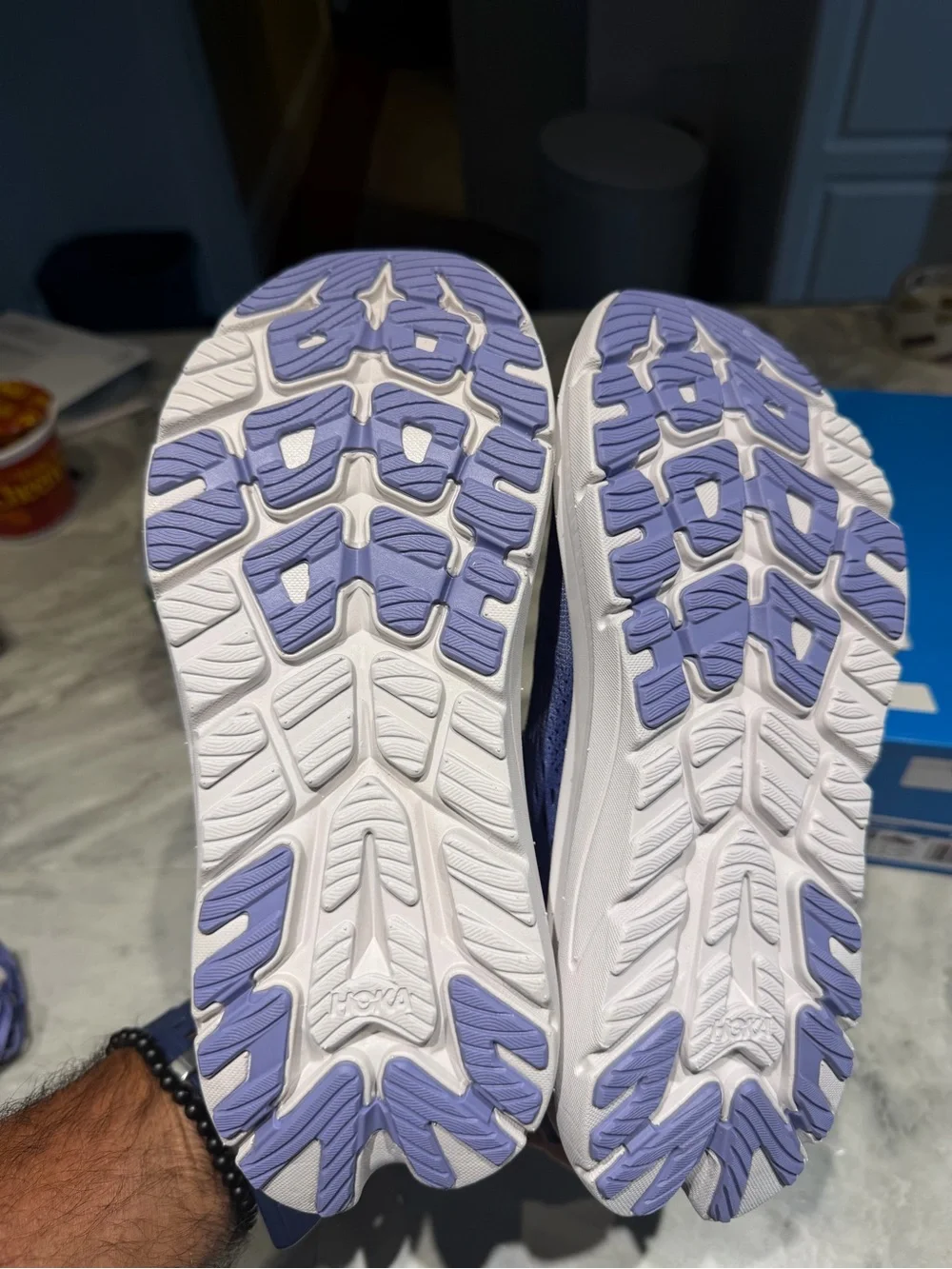 Hoka cushioned midsole